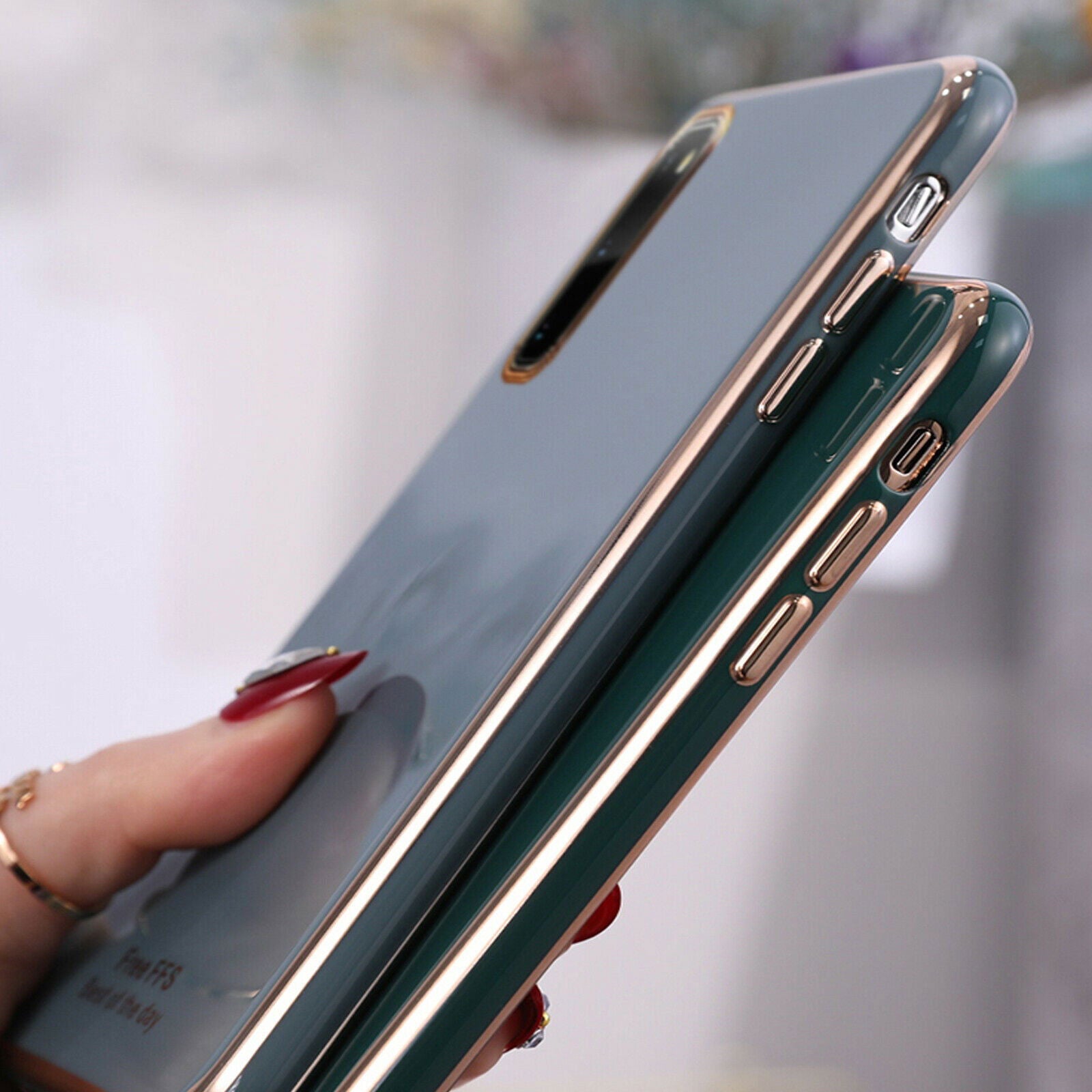 Slim Gel Plating Soft Case For Samsung - carolay.co