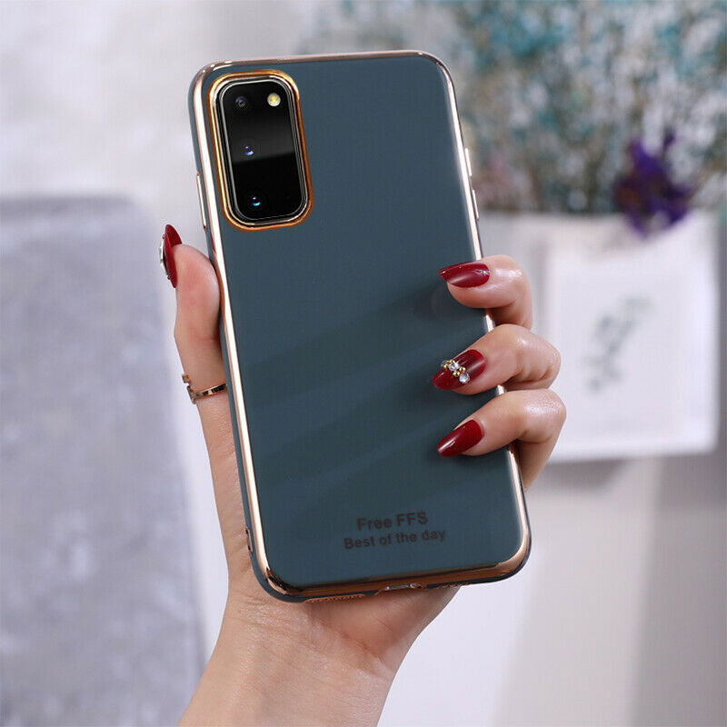 Slim Gel Plating Soft Case For Samsung - carolay.co