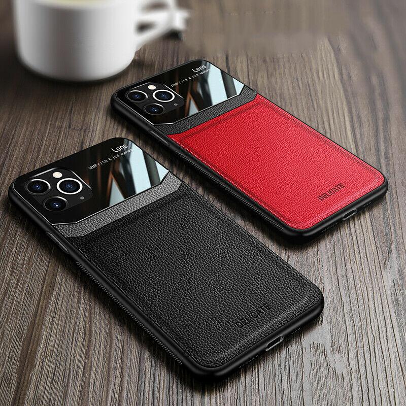 Slim Hybrid Leather Cover For iPhone - carolay.co
