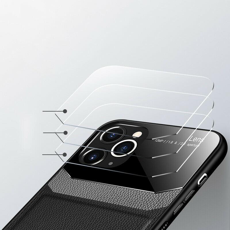 Slim Hybrid Leather Cover For iPhone - carolay.co