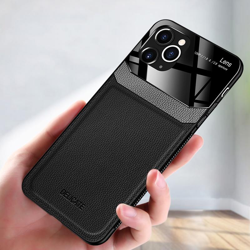 Slim Hybrid Leather Cover For iPhone - carolay.co