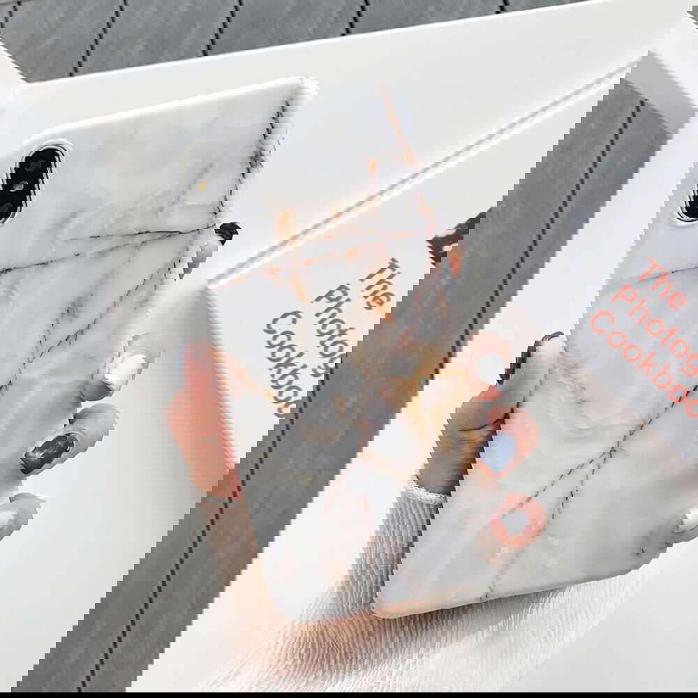 Slim Matte Marble Pattern Back Case For iPhone - carolay.co