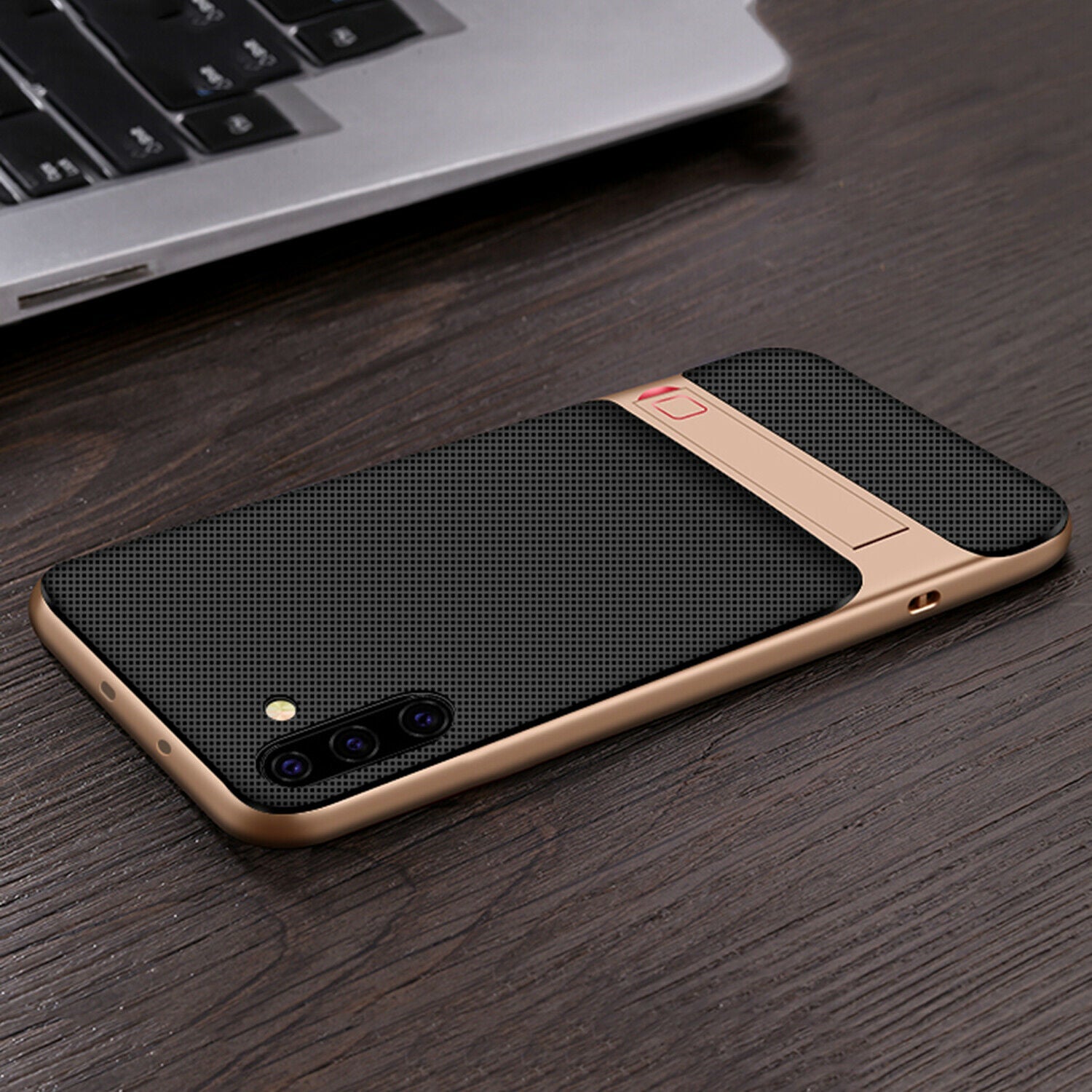 Slim Rugged Shockproof Armor Kickstand Case For Samsung Galaxy - carolay.co