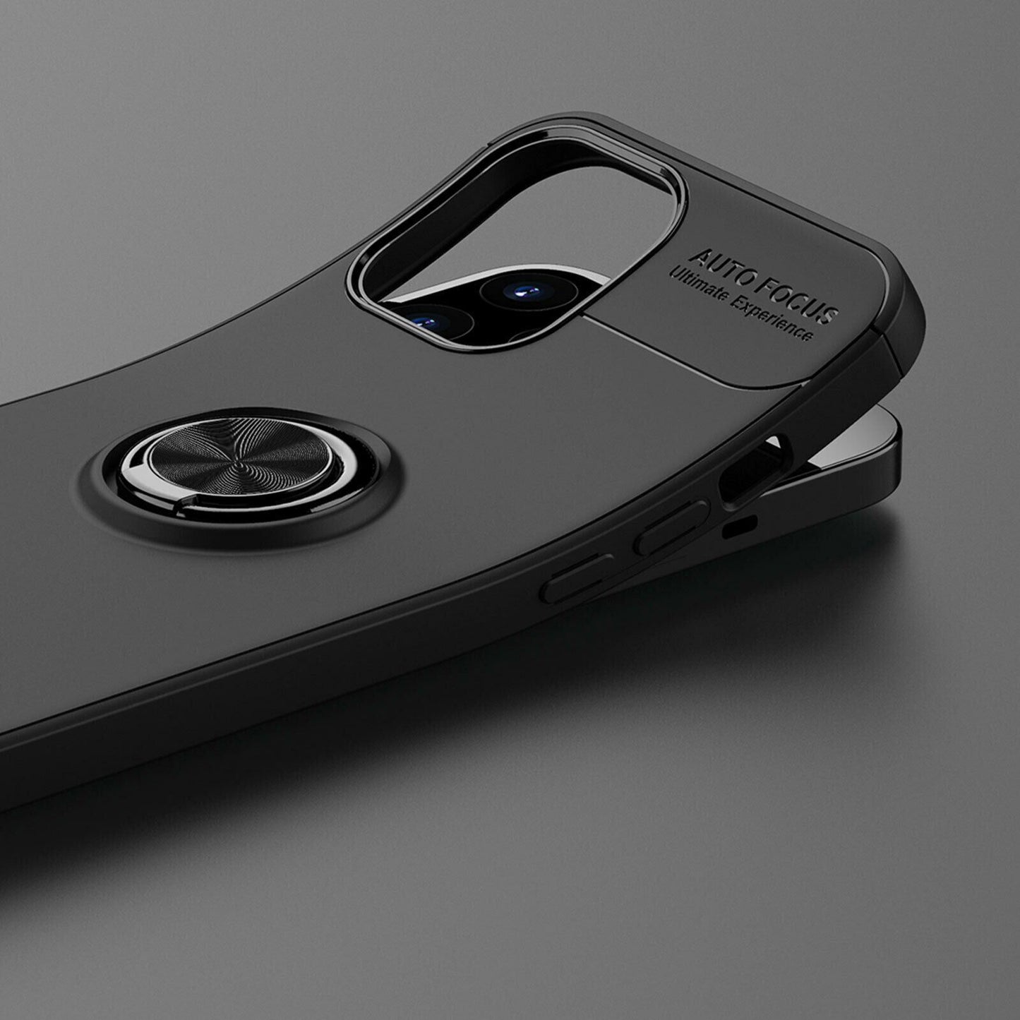 Slim Soft Ring Stand Shockproof Case For iPhone - carolay.co