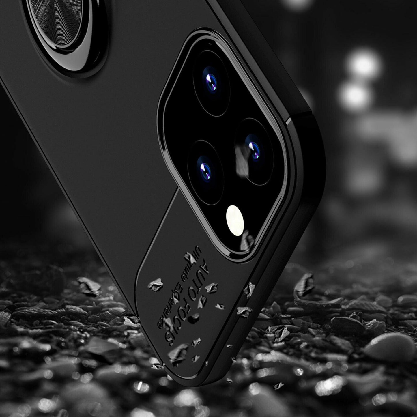 Slim Soft Ring Stand Shockproof Case For iPhone - carolay.co