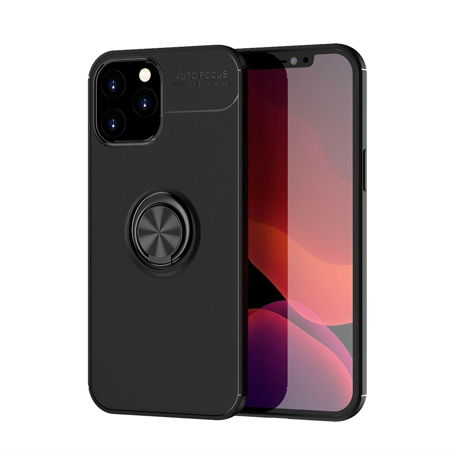 Slim Soft Ring Stand Shockproof Case For iPhone - carolay.co