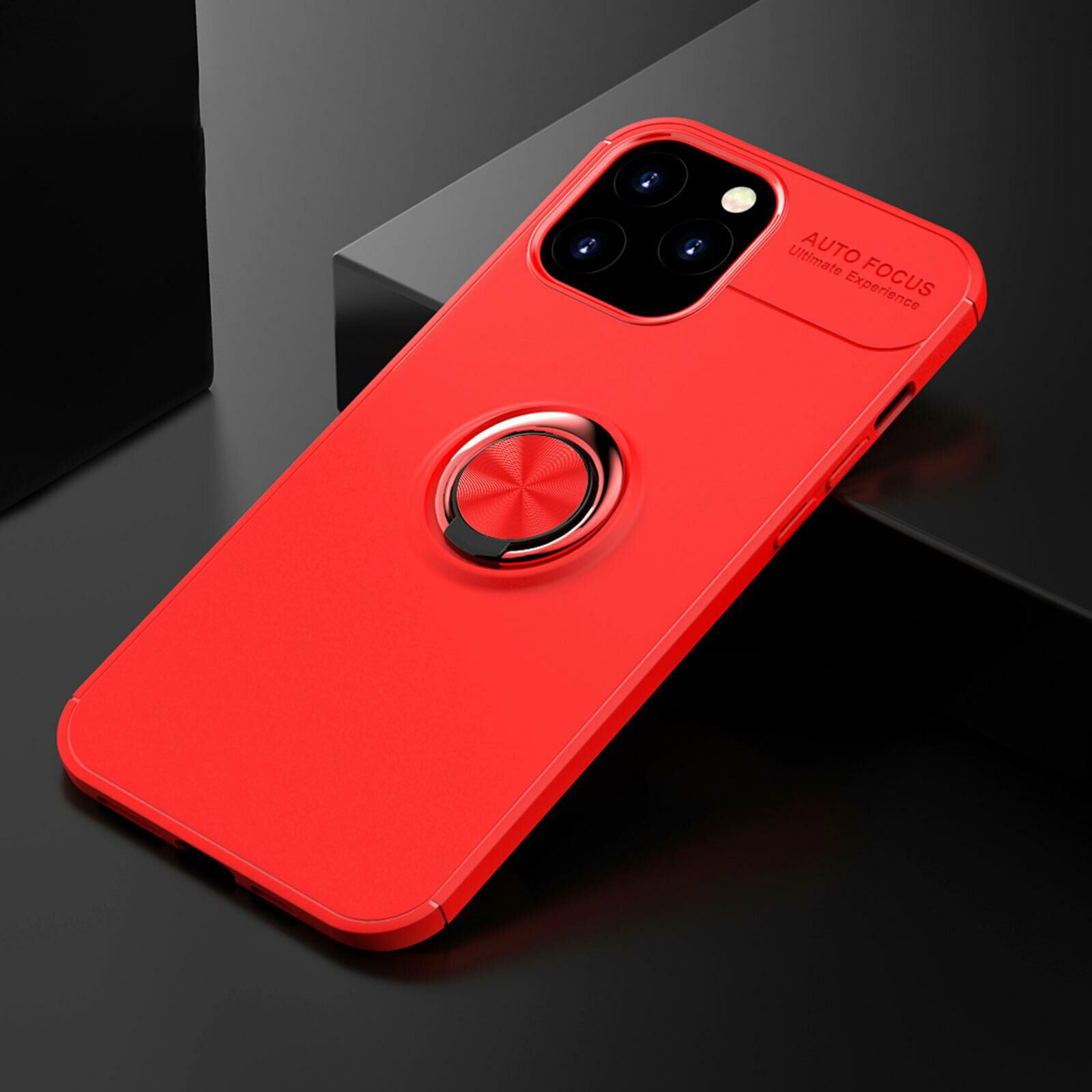 Slim Soft Ring Stand Shockproof Case For iPhone - carolay.co