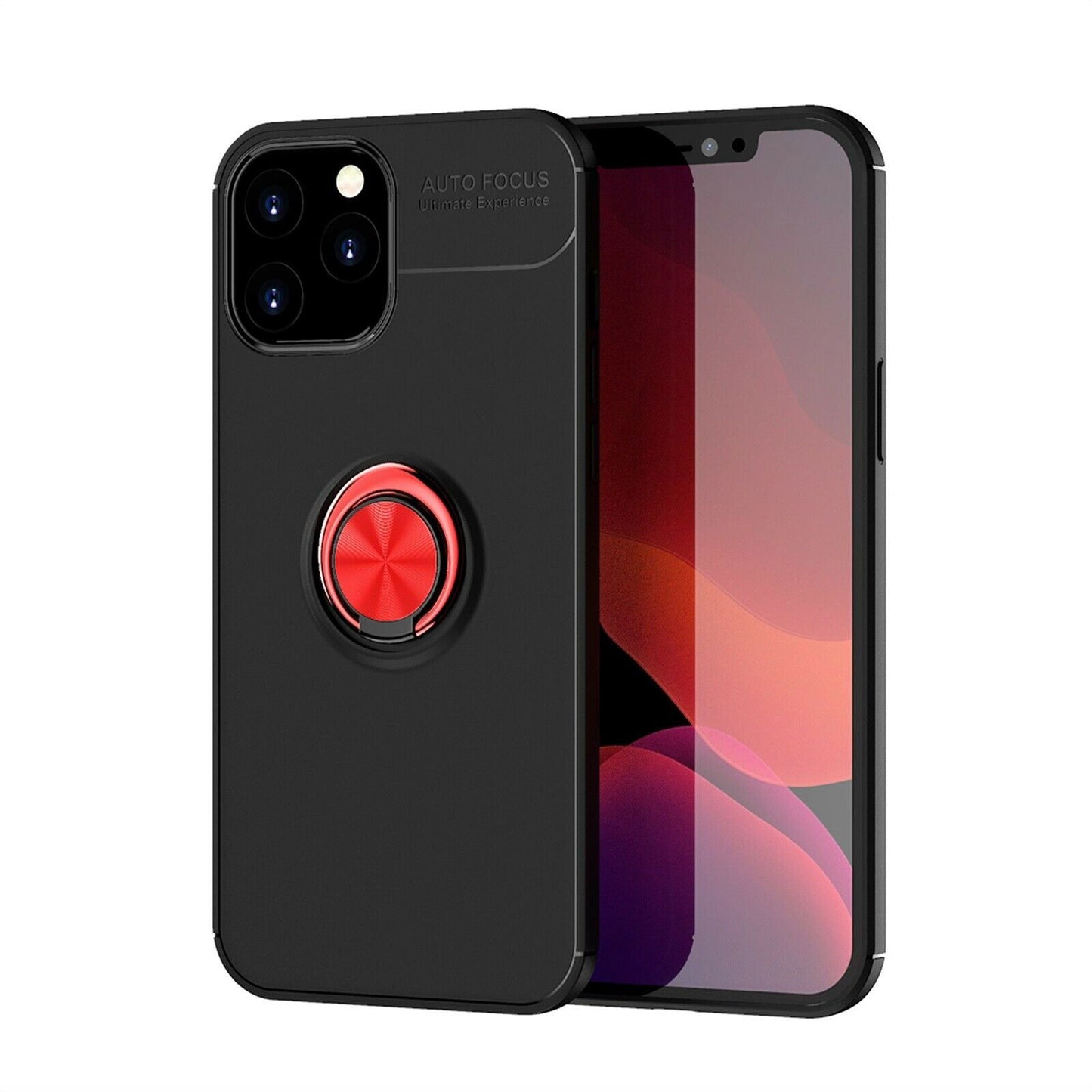 Slim Soft Ring Stand Shockproof Case For iPhone - carolay.co