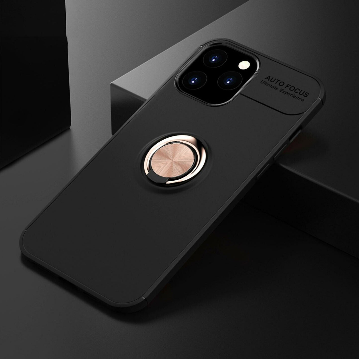 Slim Soft Ring Stand Shockproof Case For iPhone - carolay.co