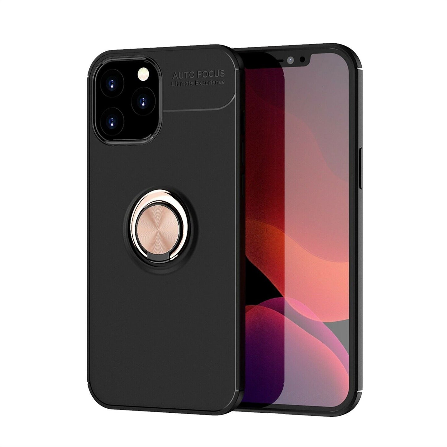 Slim Soft Ring Stand Shockproof Case For iPhone - carolay.co