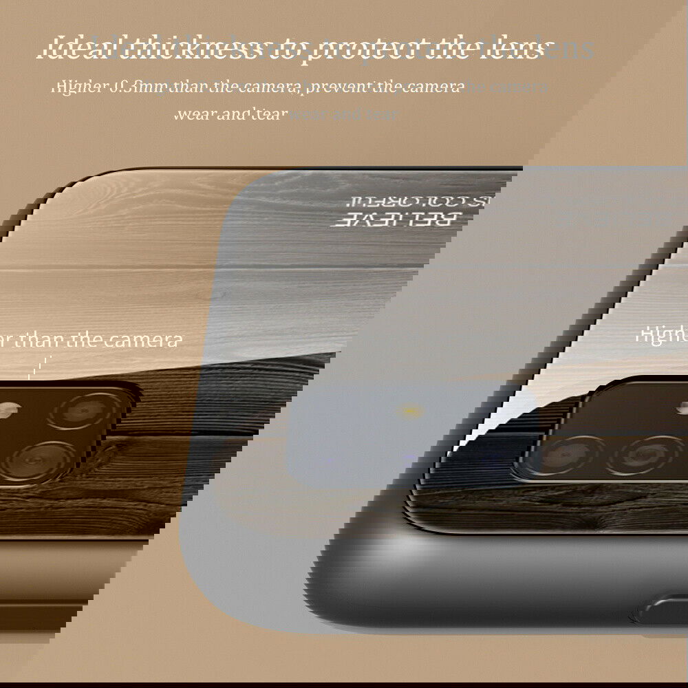 Slim Wood Pattern Tempered Glass Case For Samsung - carolay.co