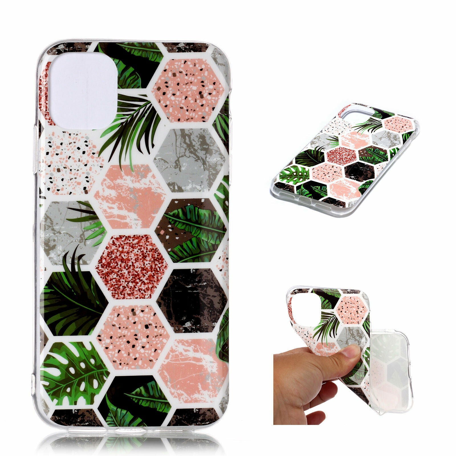 Soft Marble Silicone Rubber Ultra Thin Gel Back Case For iPhone - carolay.co