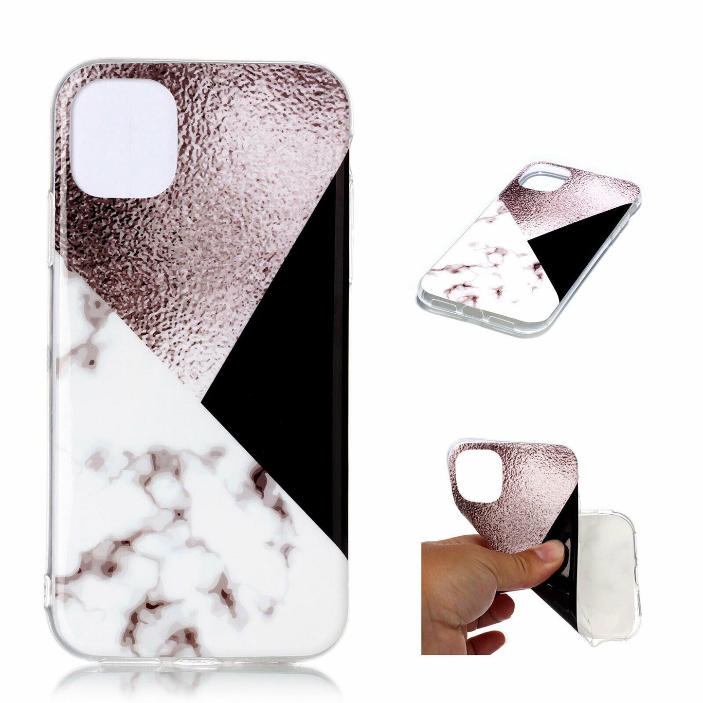 Soft Marble Silicone Rubber Ultra Thin Gel Back Case For iPhone - carolay.co