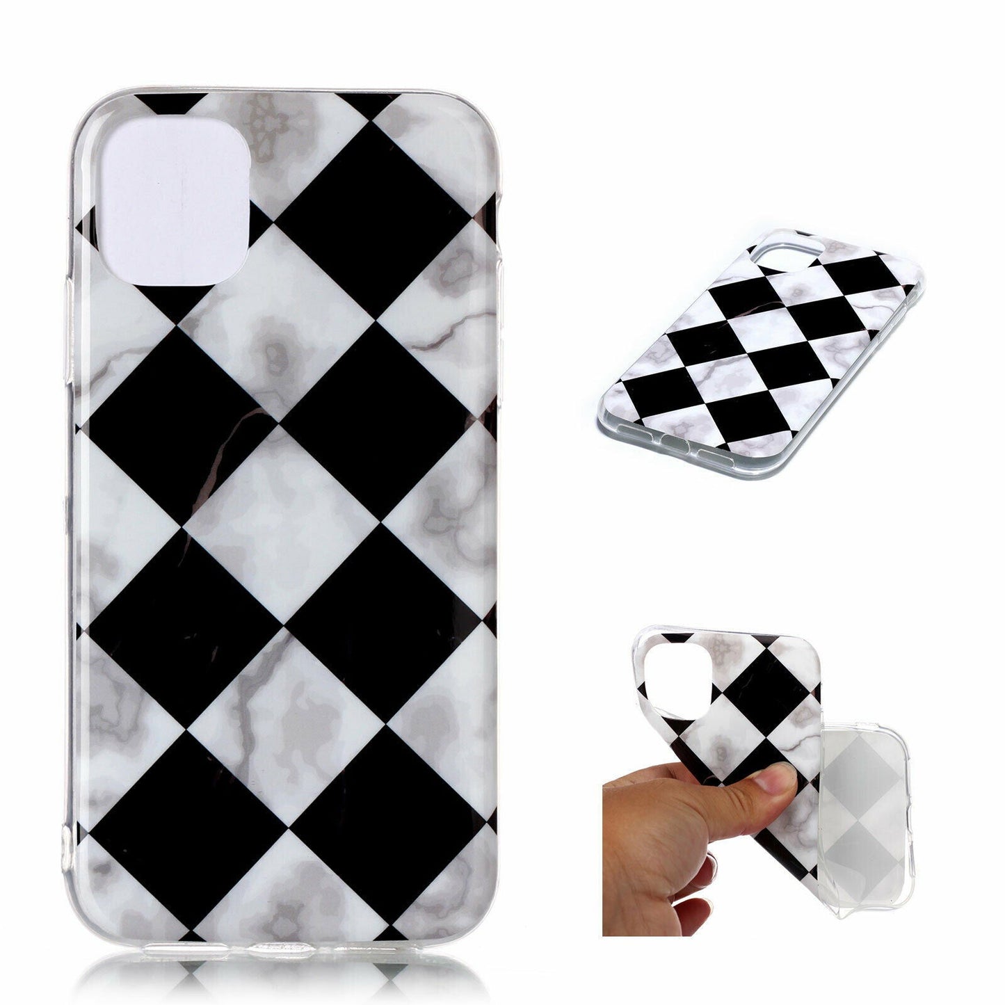 Soft Marble Silicone Rubber Ultra Thin Gel Back Case For iPhone - carolay.co