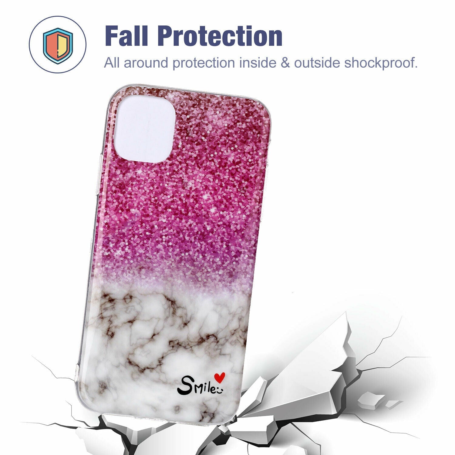 Soft Marble Silicone Rubber Ultra Thin Gel Back Case For iPhone - carolay.co
