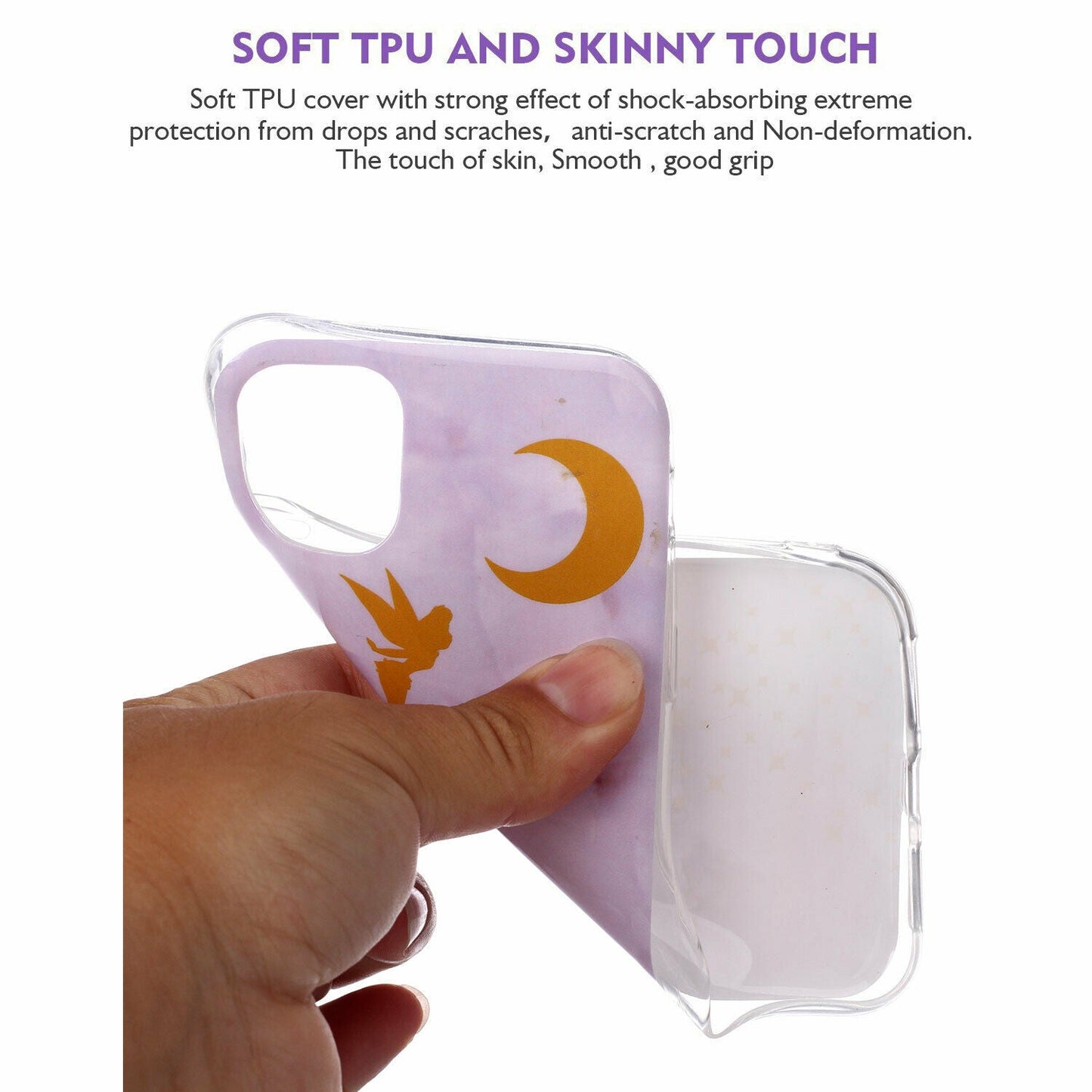 Soft Marble Silicone Rubber Ultra Thin Gel Back Case For iPhone - carolay.co