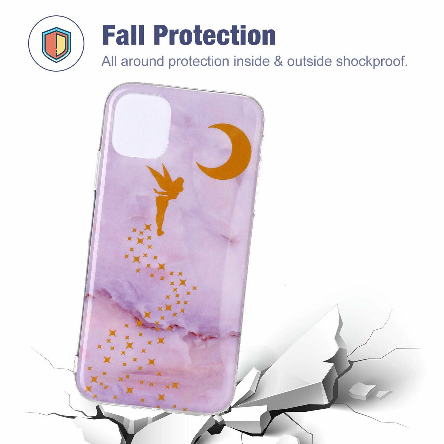 Soft Marble Silicone Rubber Ultra Thin Gel Back Case For iPhone - carolay.co