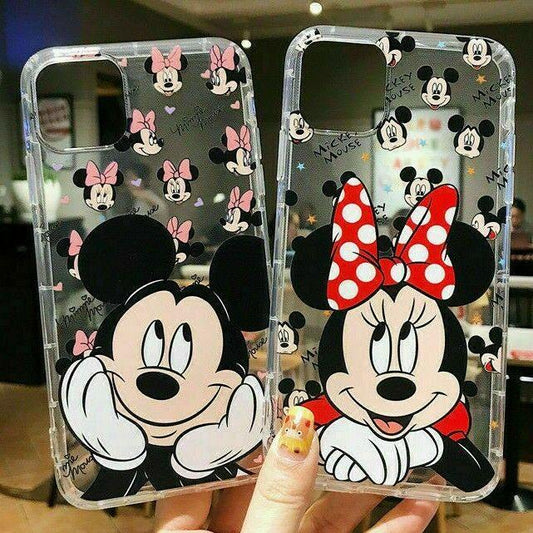 Soft Rubber Slim Mickey Mouse Case for iPhone 12   12 Pro Max - carolay.co