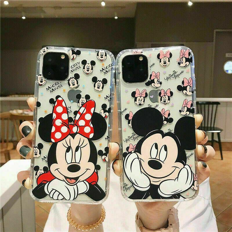 Soft Rubber Slim Mickey Mouse Case for iPhone 12   12 Pro Max - carolay.co