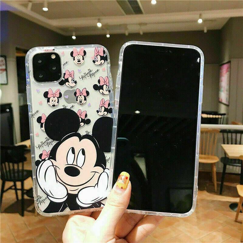 Soft Rubber Slim Mickey Mouse Case for iPhone 12   12 Pro Max - carolay.co