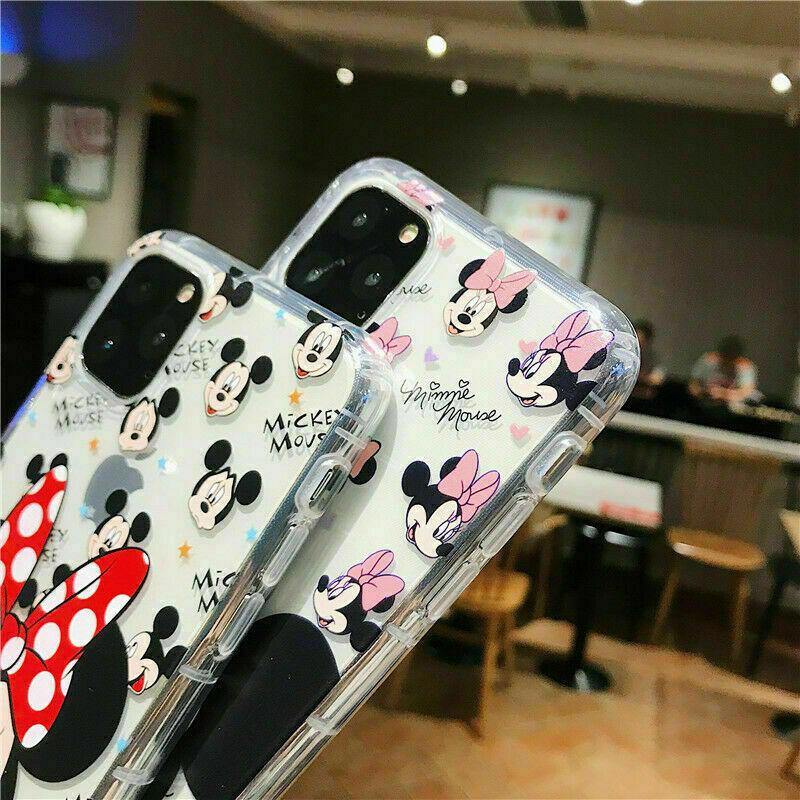 Soft Rubber Slim Mickey Mouse Case for iPhone 12   12 Pro Max - carolay.co