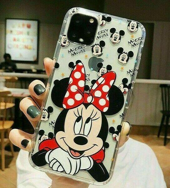 Soft Rubber Slim Mickey Mouse Case for iPhone 12   12 Pro Max - carolay.co