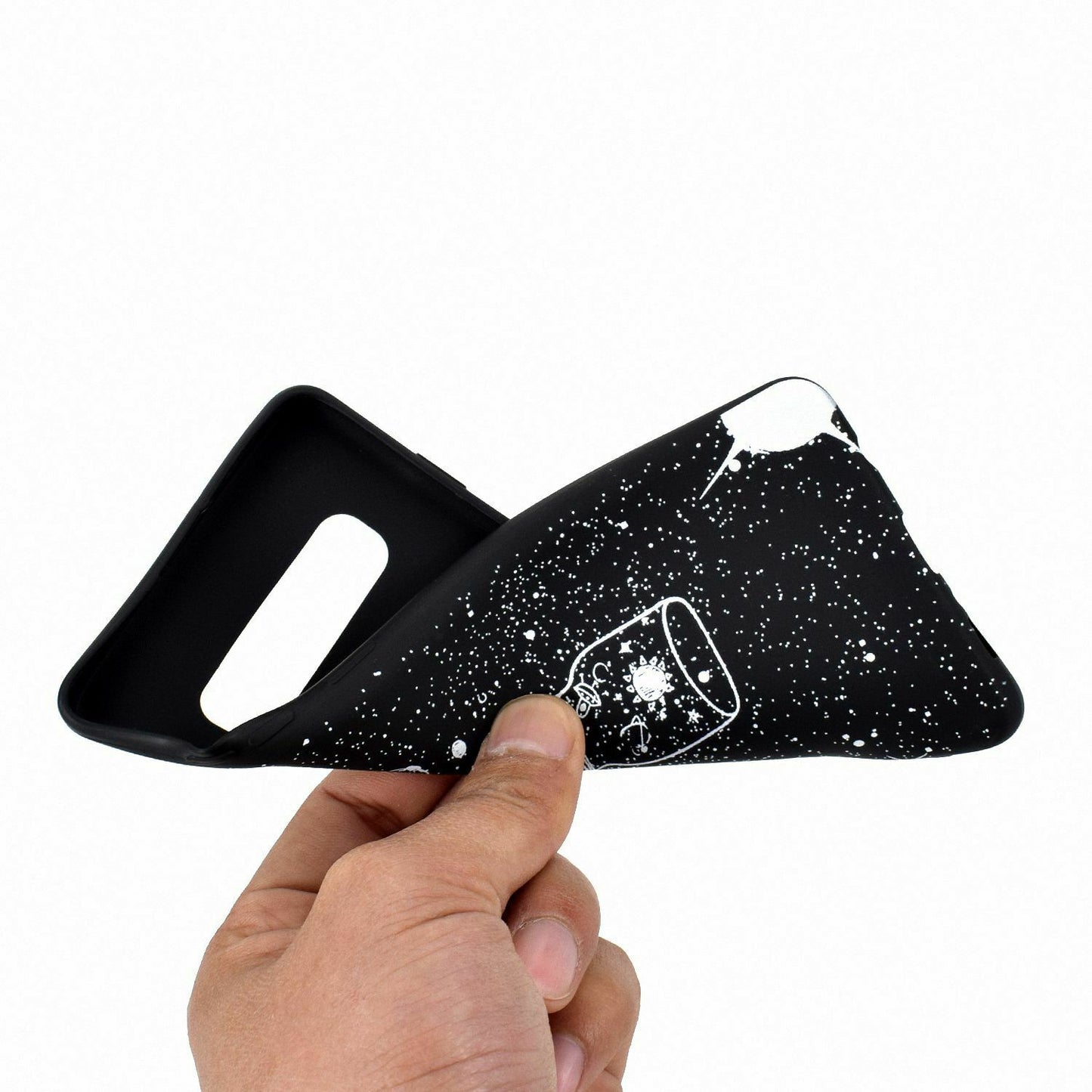 Soft Silicone Pattern Slim Back Case For Samsung Galaxy - carolay.co