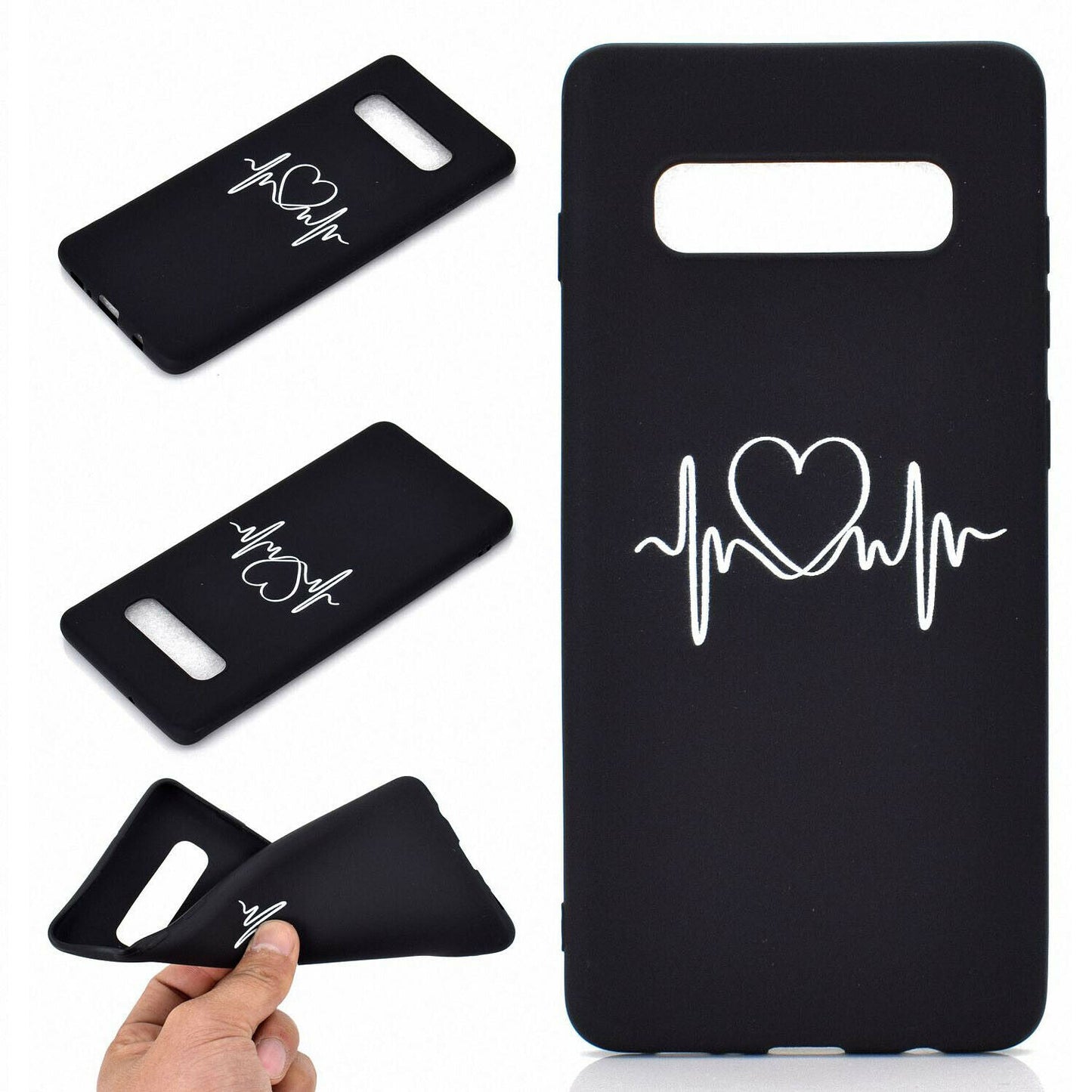 Soft Silicone Pattern Slim Back Case For Samsung Galaxy - carolay.co