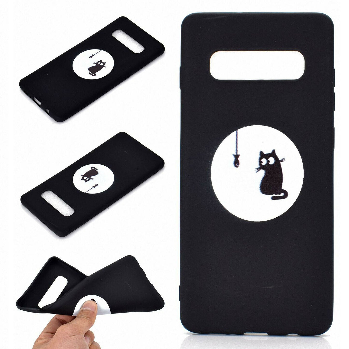 Soft Silicone Pattern Slim Back Case For Samsung Galaxy - carolay.co