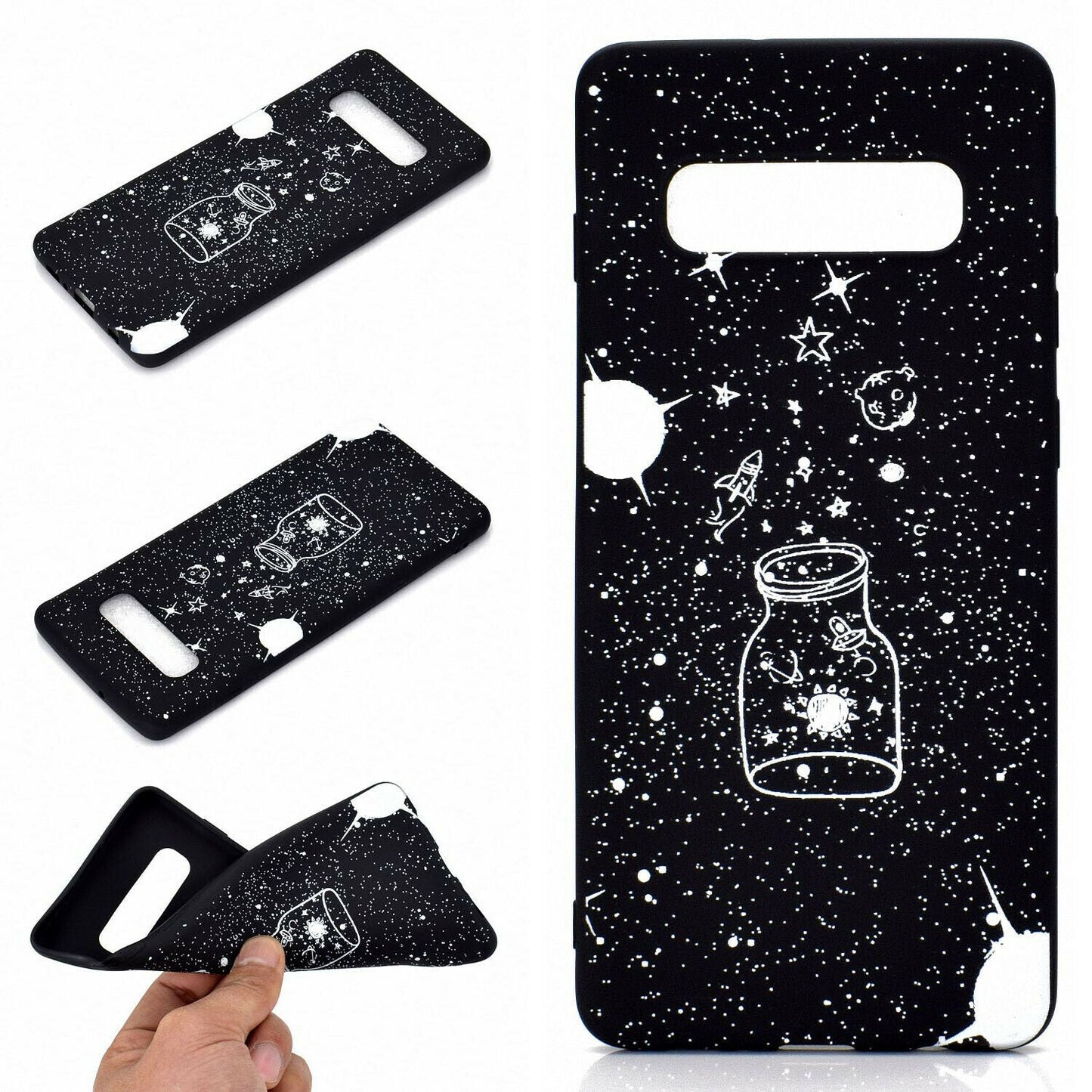 Soft Silicone Pattern Slim Back Case For Samsung Galaxy - carolay.co