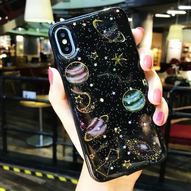 Star Starry Sky Reflective Cute Slim Case For iPhone - carolay.co