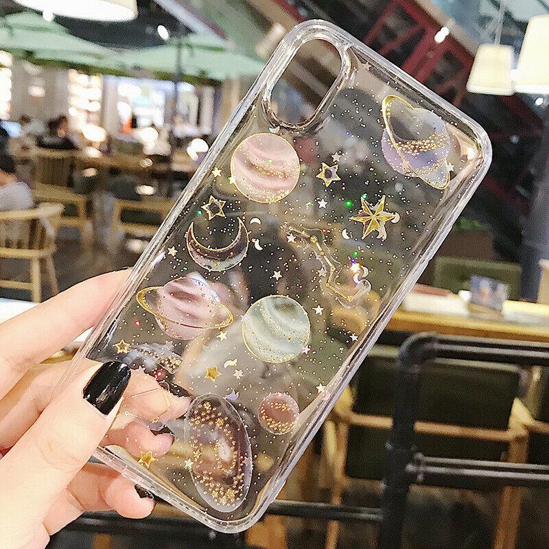 Star Starry Sky Reflective Cute Slim Case For iPhone - carolay.co