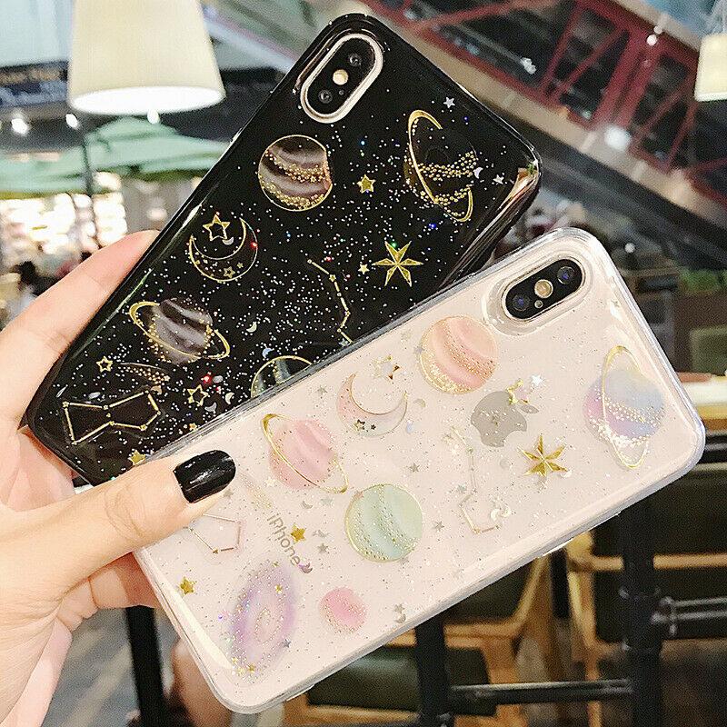 Star Starry Sky Reflective Cute Slim Case For iPhone - carolay.co