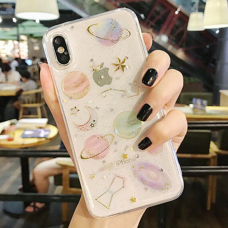 Star Starry Sky Reflective Cute Slim Case For iPhone - carolay.co