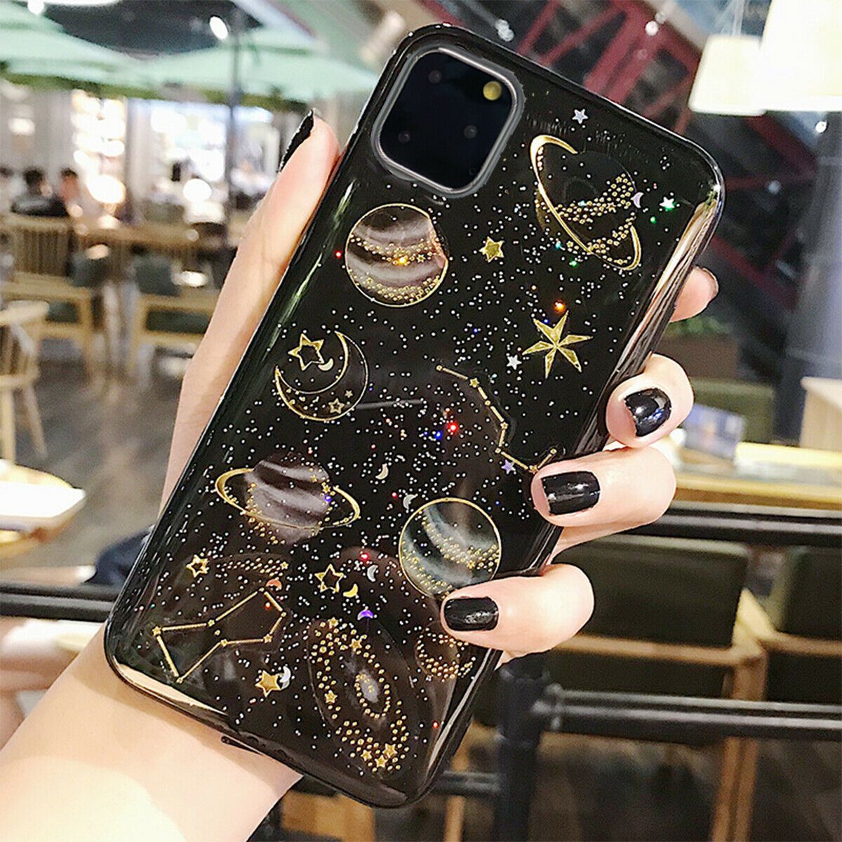 Star Starry Sky Reflective Cute Slim Case For iPhone - carolay.co
