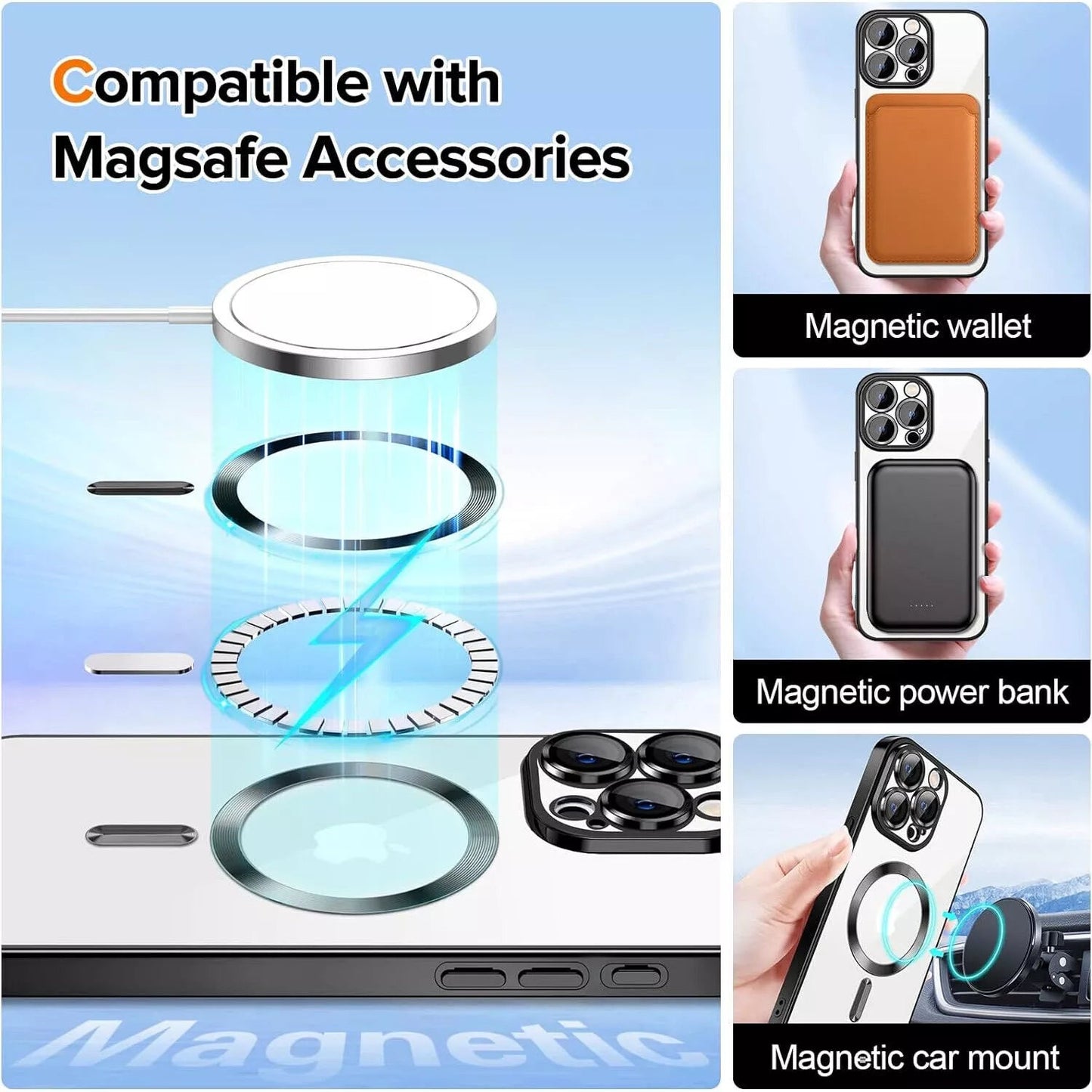 Stylish MagSafe case for iPhone 16 slim protective case with improved grip - carolay.co