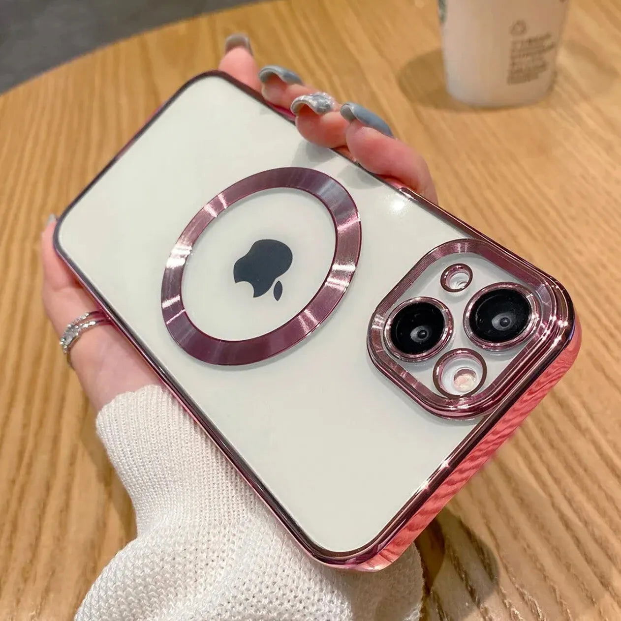 Stylish MagSafe case for iPhone 16 slim protective case with improved grip - carolay.co
