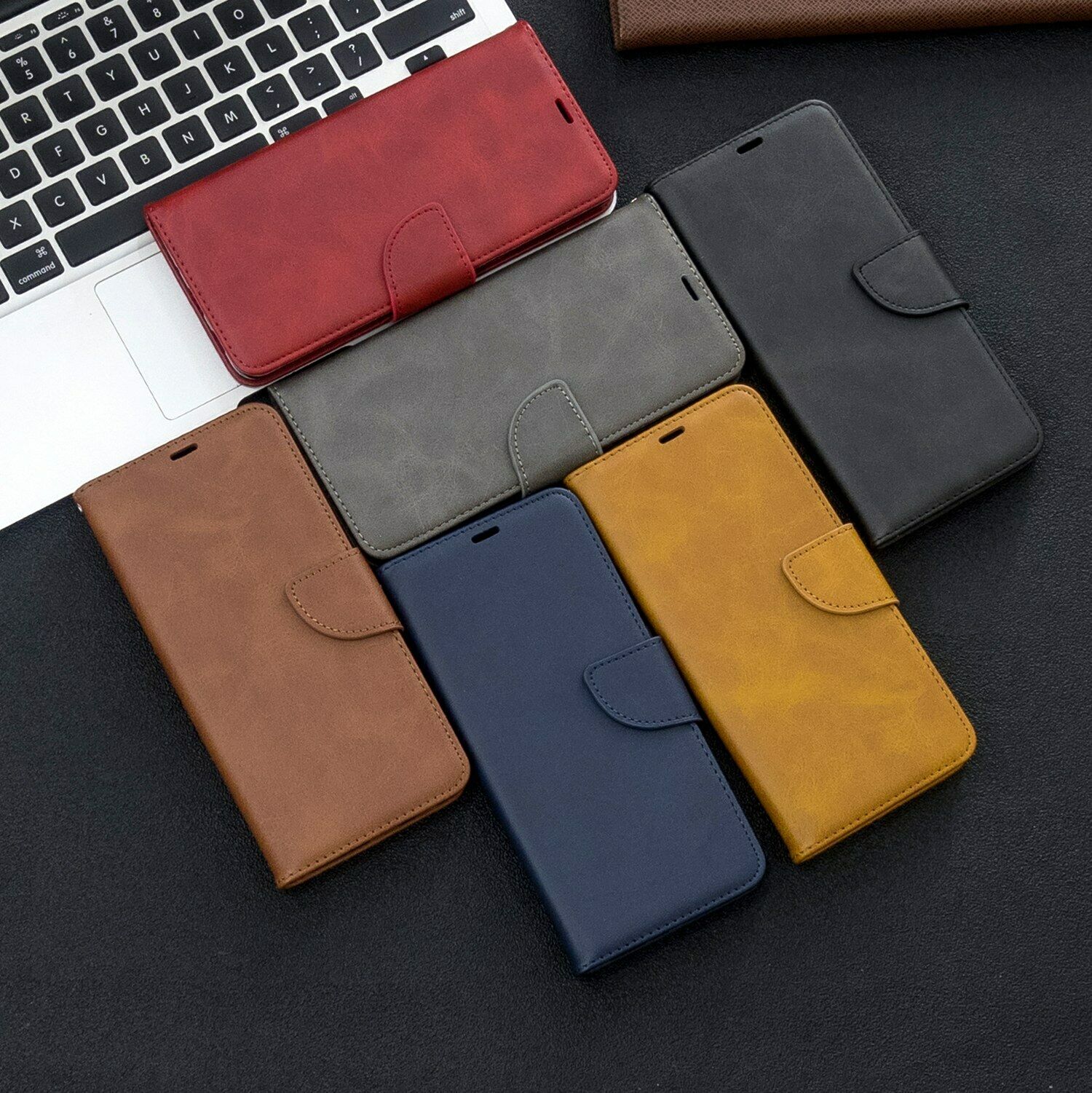 Ultra Flip Leather Card Wallet Stand Case For Samsung Galaxy - carolay.co
