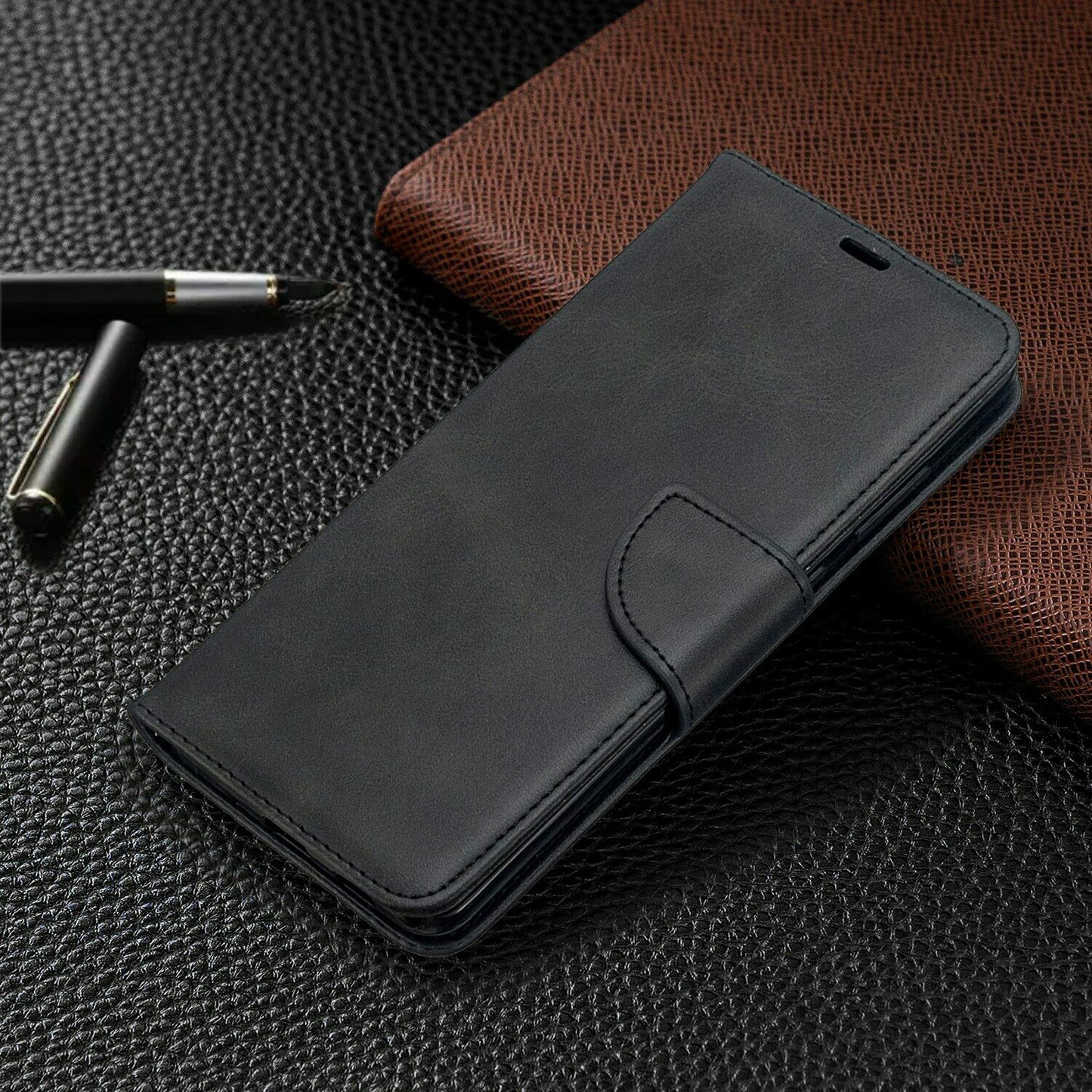 Ultra Flip Leather Card Wallet Stand Case For Samsung Galaxy - carolay.co