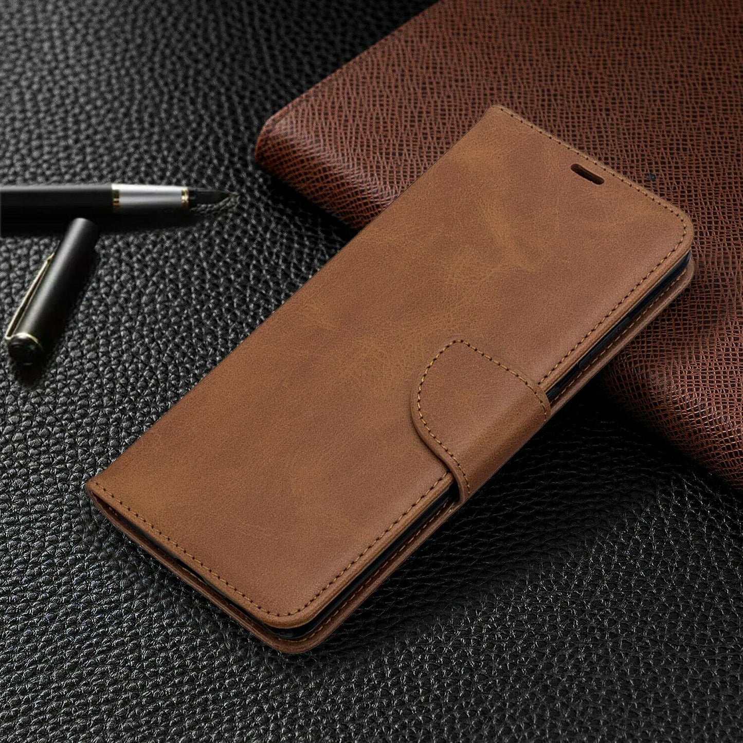 Ultra Flip Leather Card Wallet Stand Case For Samsung Galaxy - carolay.co