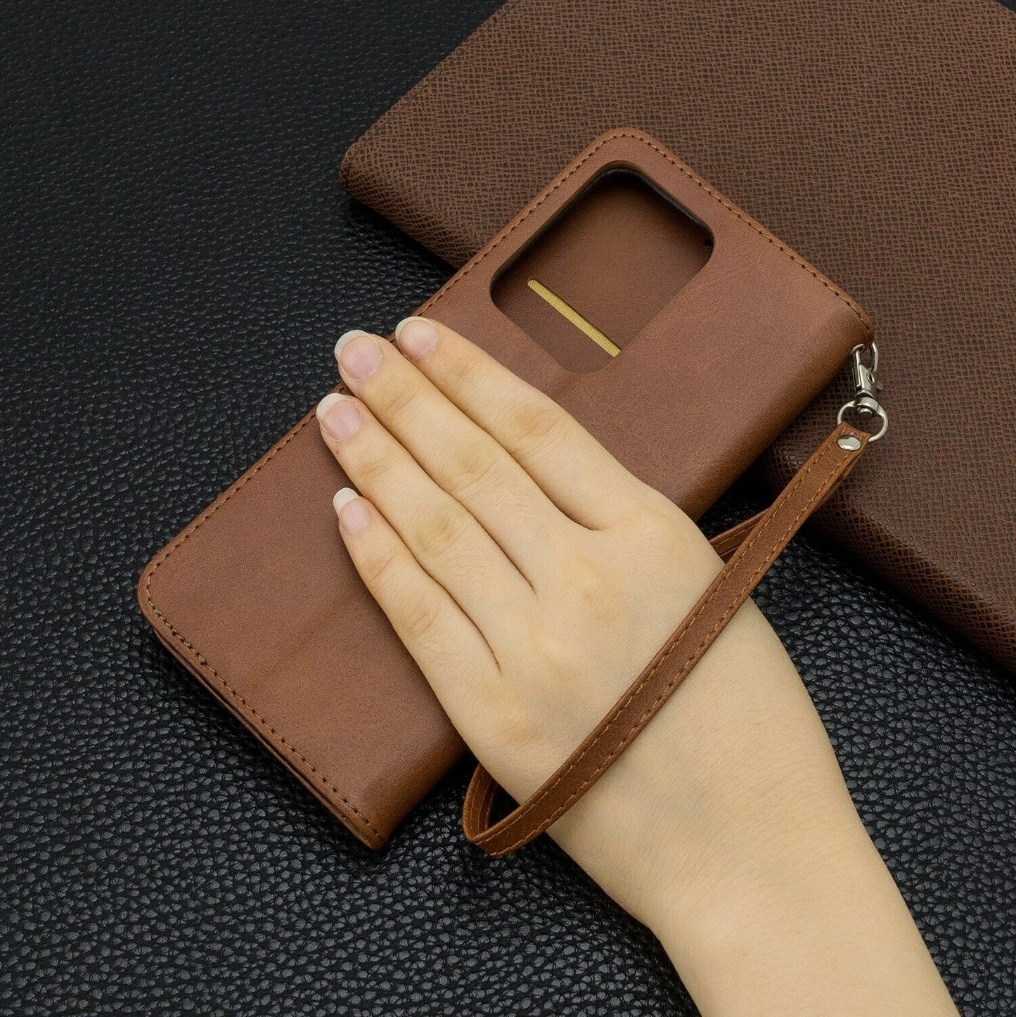 Ultra Flip Leather Card Wallet Stand Case For Samsung Galaxy - carolay.co