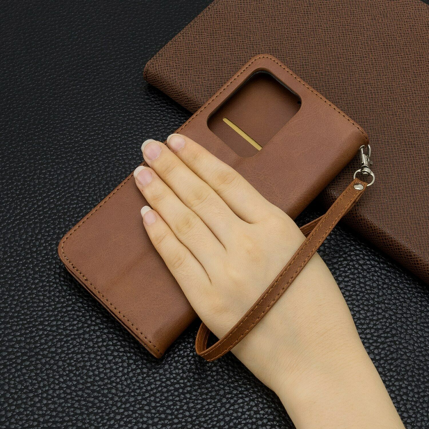 Ultra Flip Leather Card Wallet Stand Case For Samsung Galaxy - carolay.co