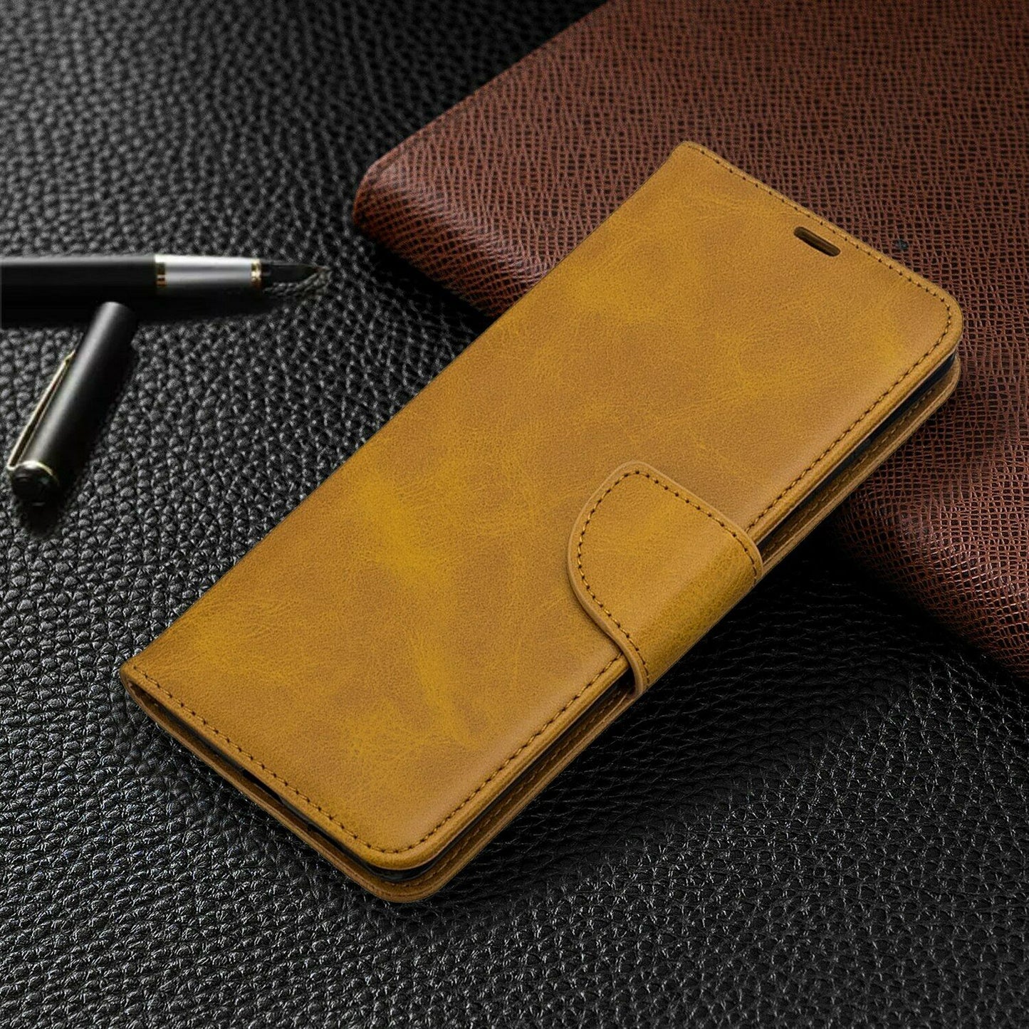 Ultra Flip Leather Card Wallet Stand Case For Samsung Galaxy - carolay.co