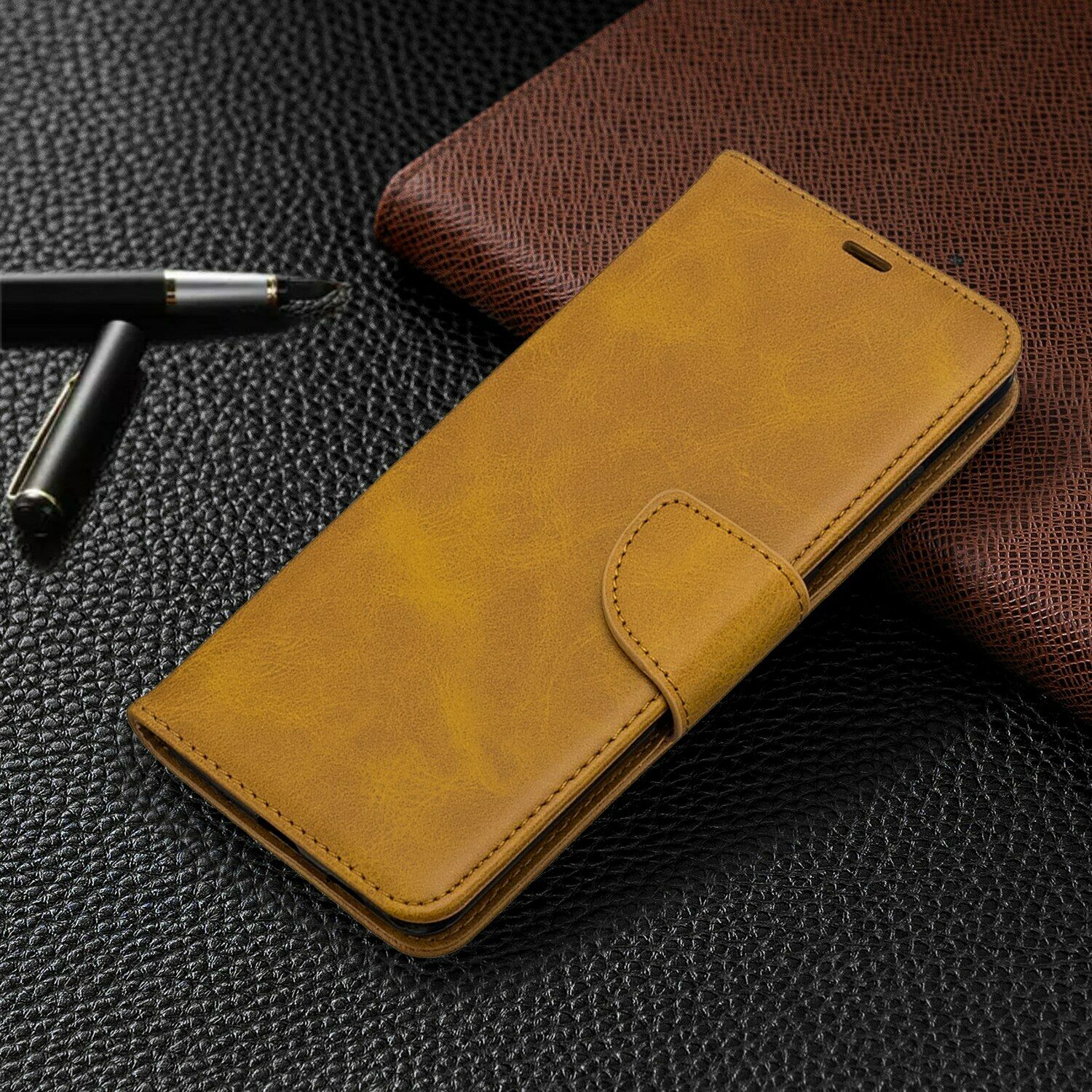 Ultra Flip Leather Card Wallet Stand Case For Samsung Galaxy - carolay.co