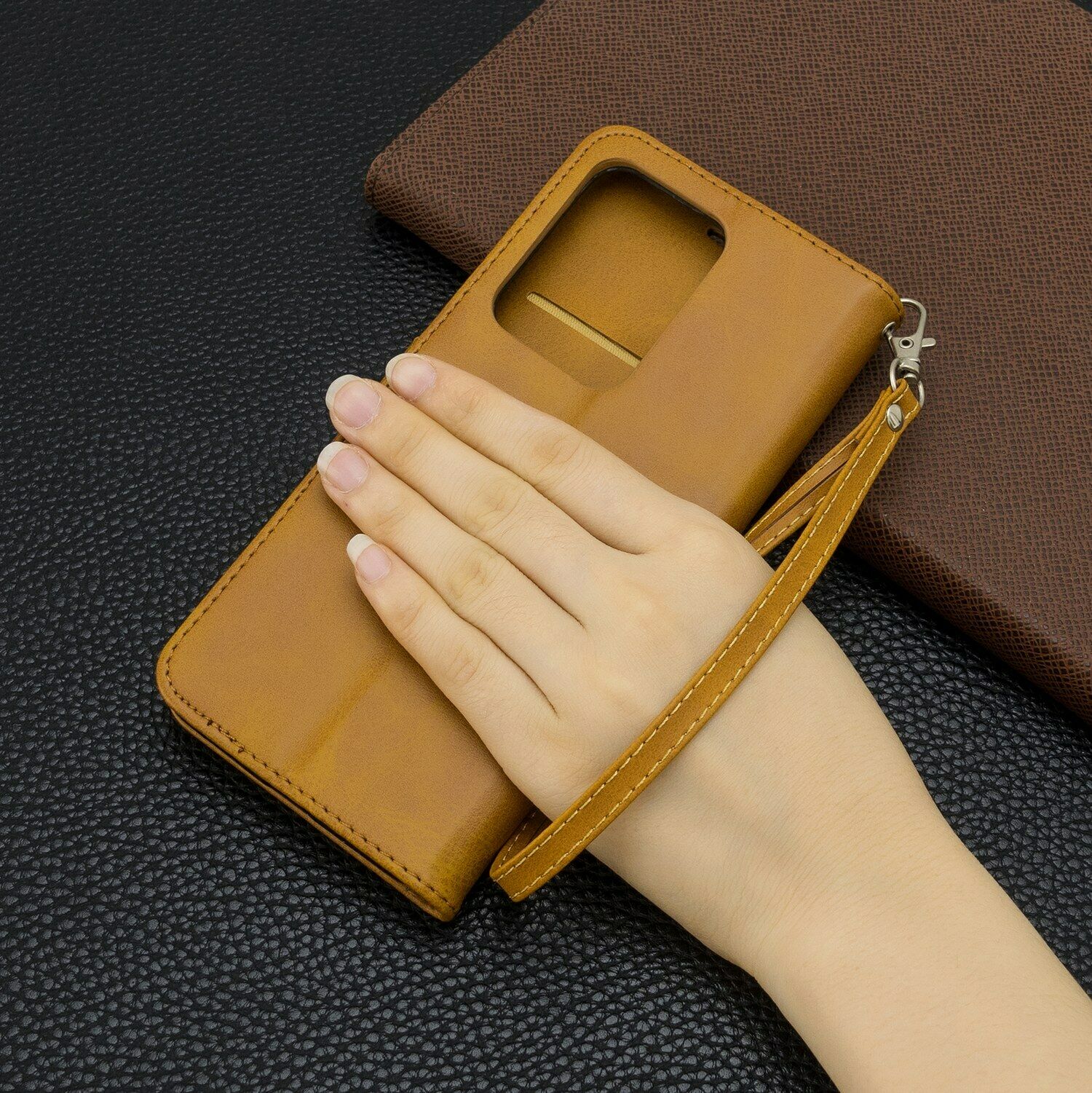 Ultra Flip Leather Card Wallet Stand Case For Samsung Galaxy - carolay.co