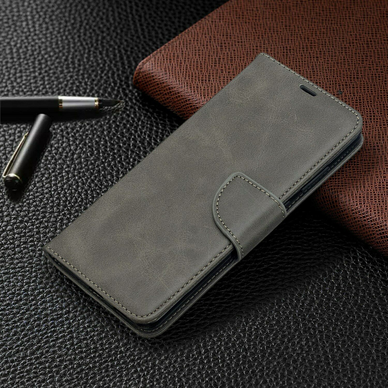 Ultra Flip Leather Card Wallet Stand Case For Samsung Galaxy - carolay.co
