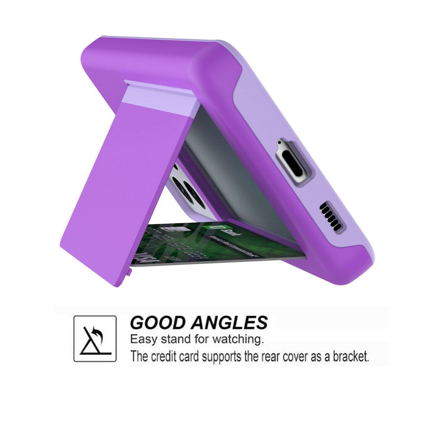 Wallet Case with Card Holder for Samsung Galaxy S21 Plus S21 Ultra 5G - carolay.co