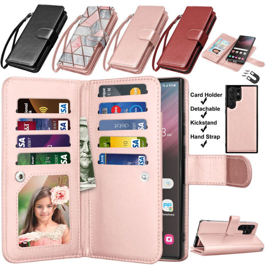 Wallet with Detachable Magnetic Case Samsung S23 - carolay.co