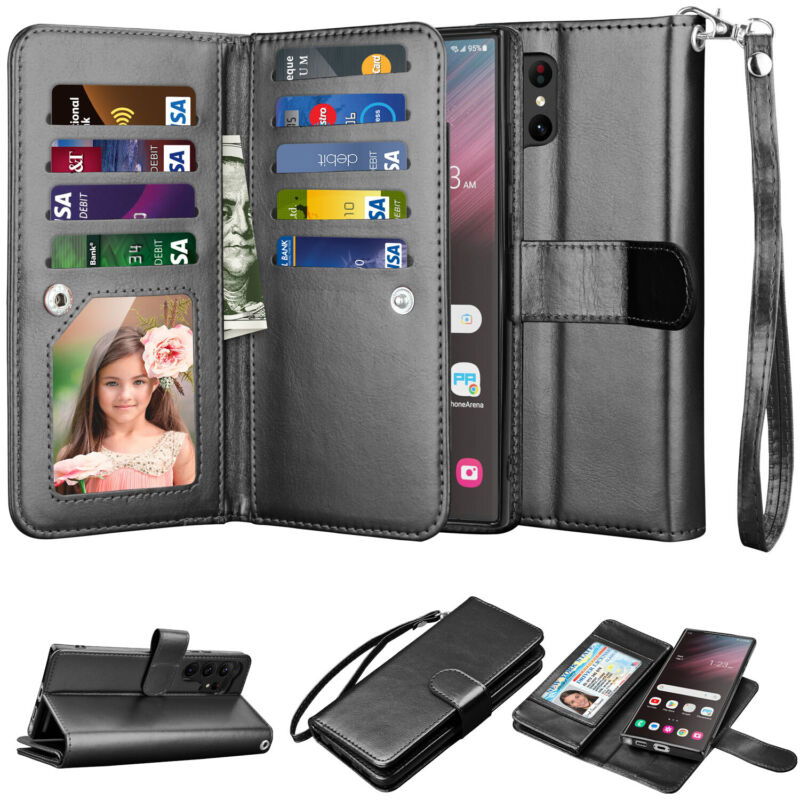 Wallet with Detachable Magnetic Case Samsung S23 - carolay.co