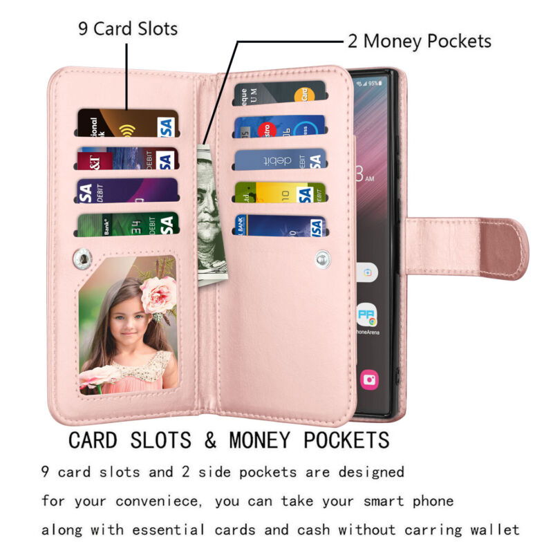 Wallet with Detachable Magnetic Case Samsung S23 - carolay.co